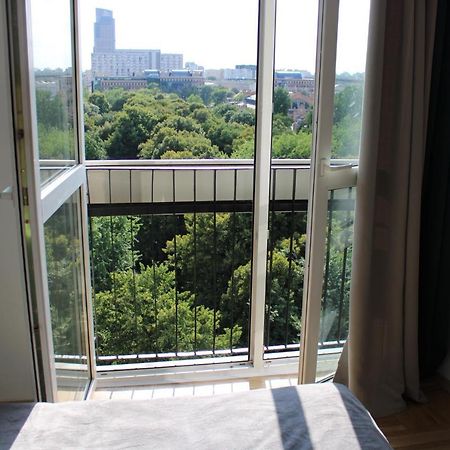 Strict Center Warsaw Comfortable Apartment, 10Th-Floor With Beautiful View On The Park And Skyscrapers, Free Wifi, Self Check-In/Out Ngoại thất bức ảnh