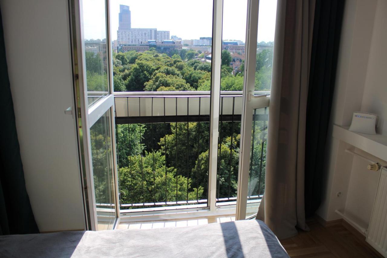 Strict Center Warsaw Comfortable Apartment, 10Th-Floor With Beautiful View On The Park And Skyscrapers, Free Wifi, Self Check-In/Out Ngoại thất bức ảnh